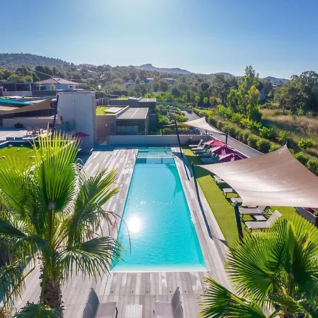 Mediterranean Oasis Near Cala Rossa *
